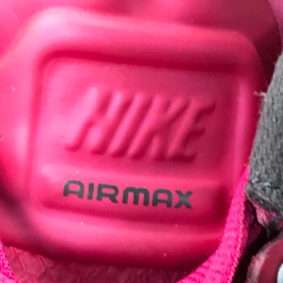 Nike Air Max 2014 Fuchsia Pink Running Shoes 555363-602 Size 9.5 - Picture 12 of 16